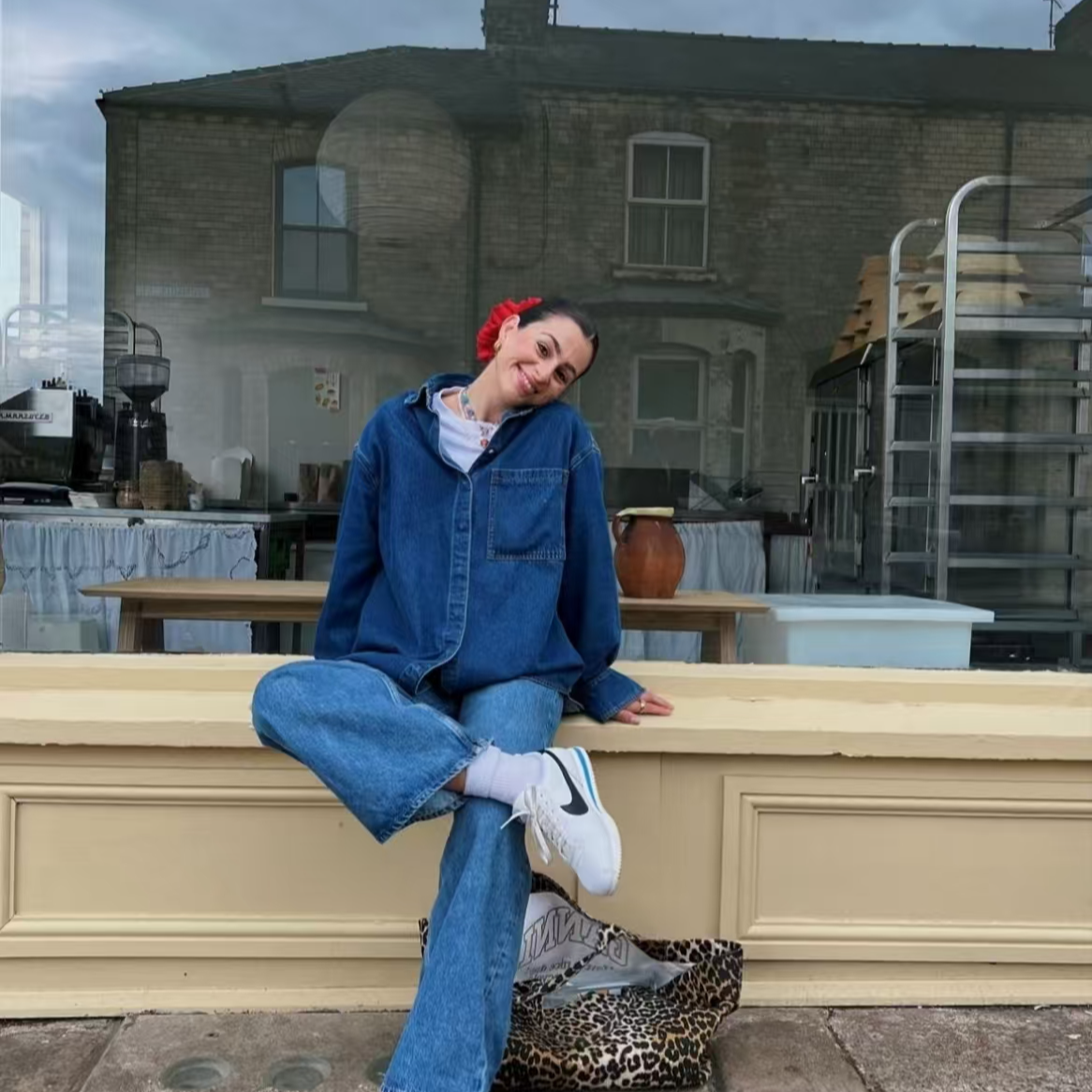 LP老钱手工扭花编织开衫