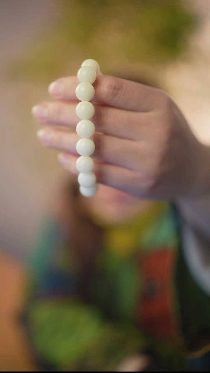 珠子 白色 手工串珠 手工串珠 