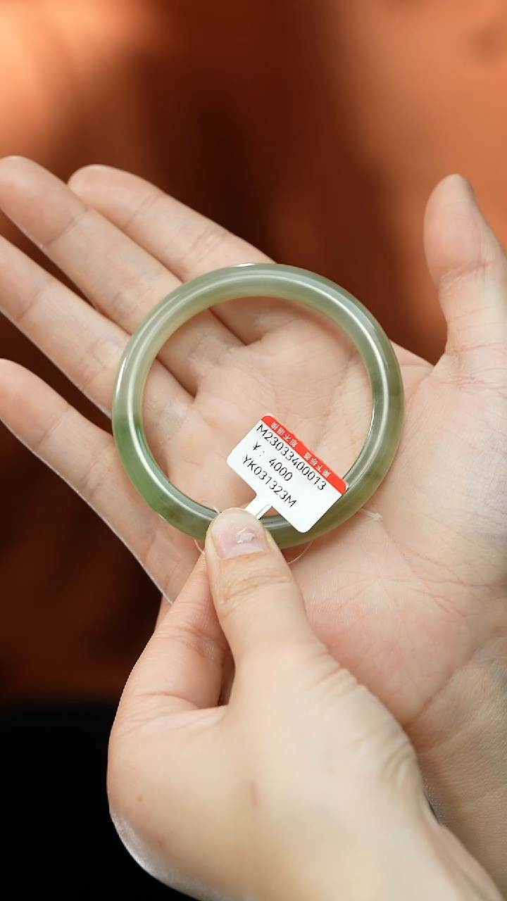 【闪购商品】和田玉未镶嵌手镯手镯 52-53