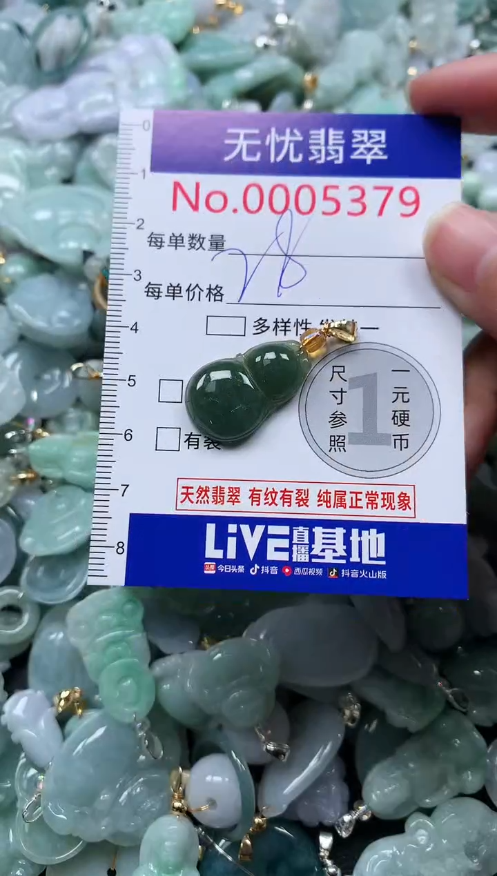 颈饰未镶嵌翡翠5379