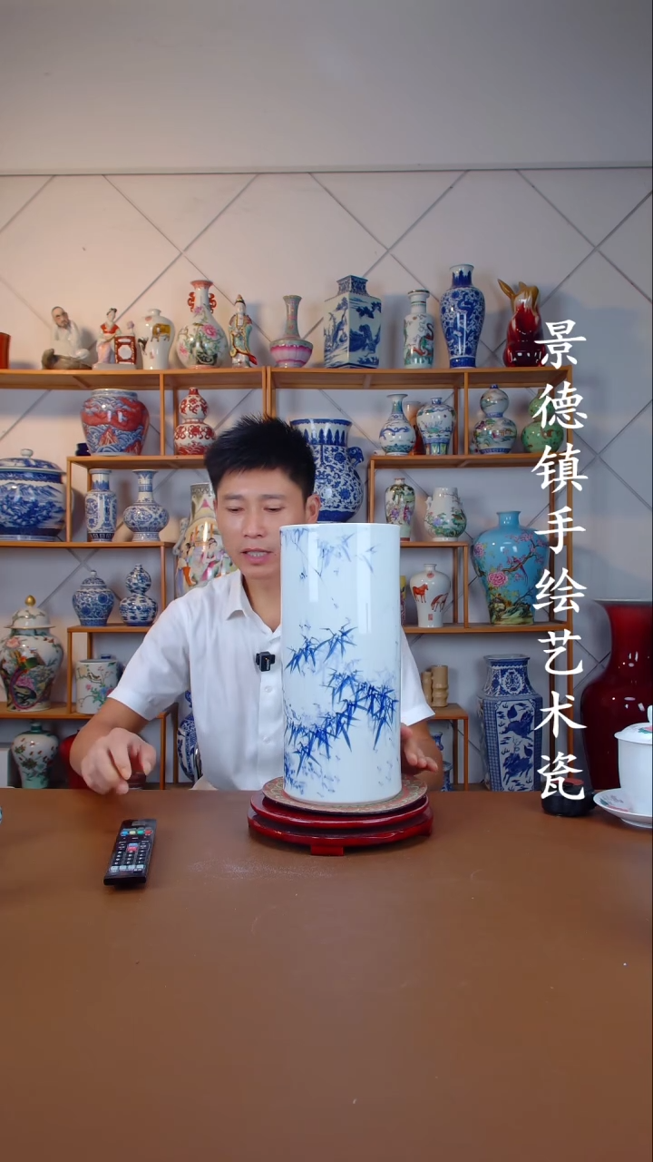 现代景德镇手工手绘陶瓷摆件24