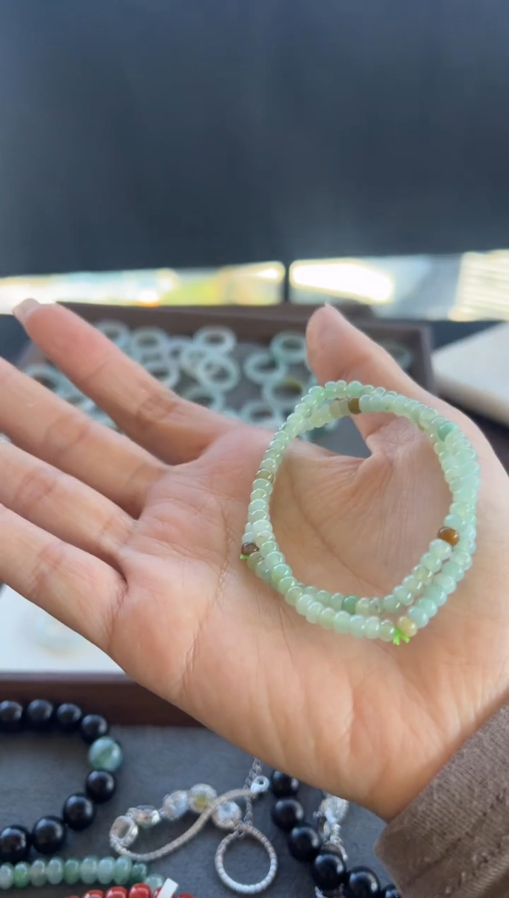 【闪购商品】翡翠手串未镶嵌912买断多样性发一