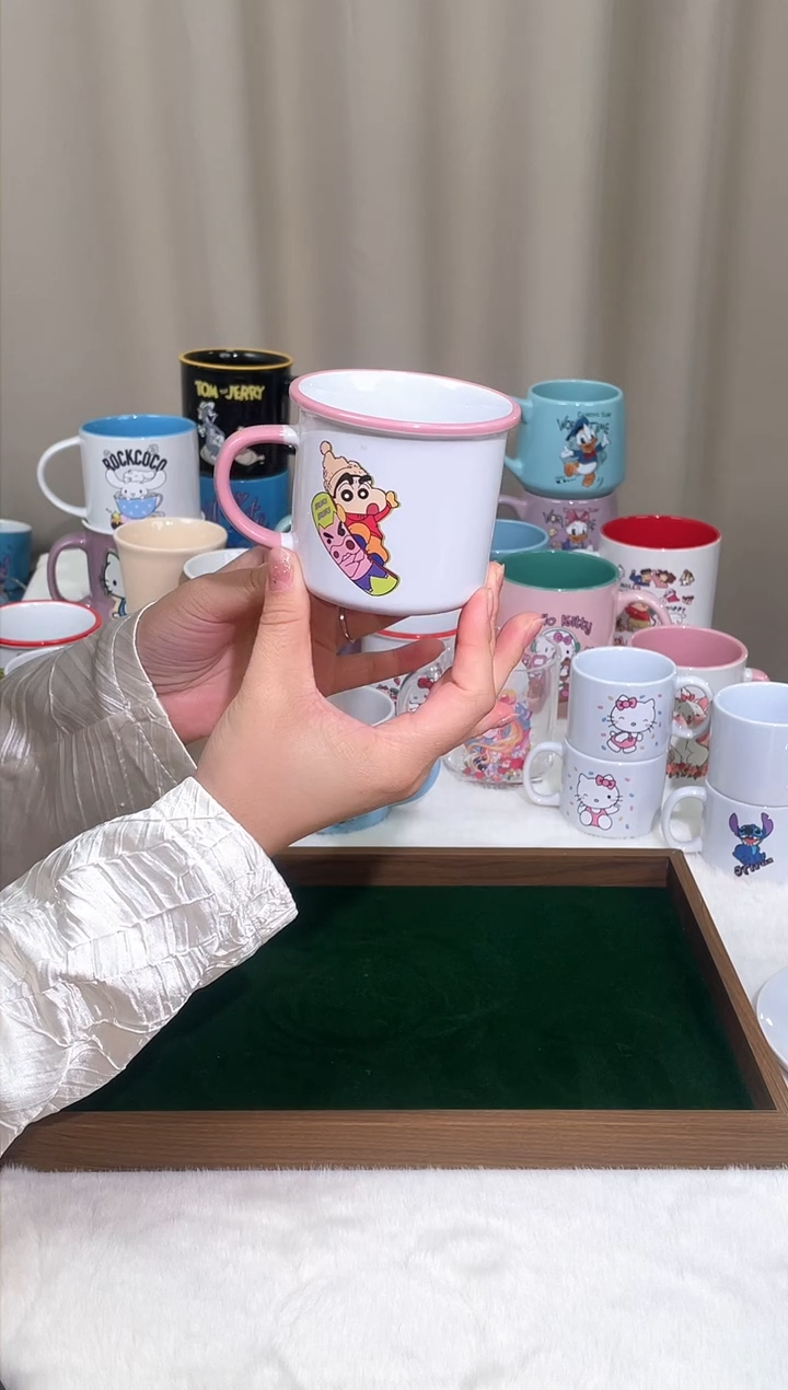 【闪购商品】陶瓷无盖款陶瓷马克杯