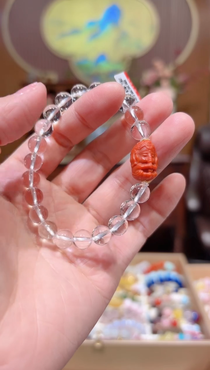 【闪购商品】水晶手链未镶嵌设计款珠串