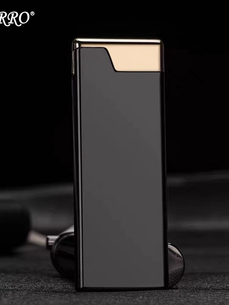 ZORRO Z577-004黑冰 超薄砂轮直划式充气打火机