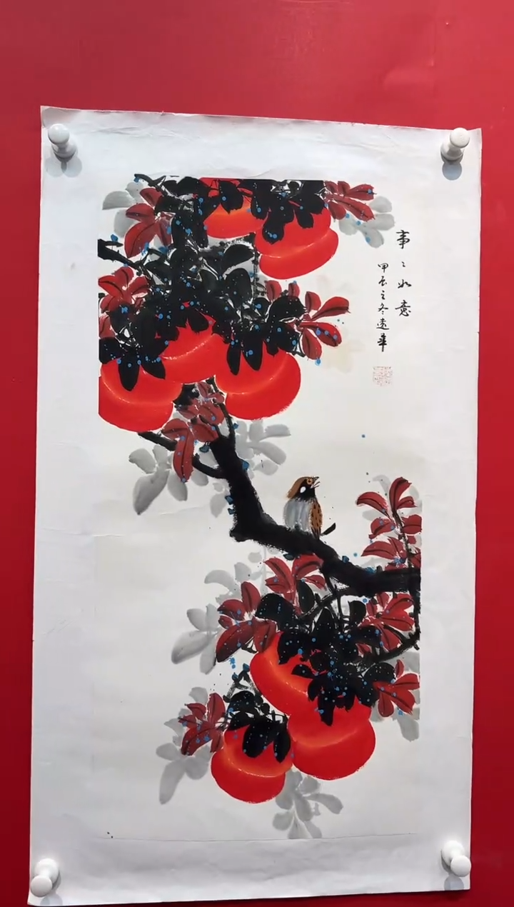 国画画家陆远华精品纯手绘