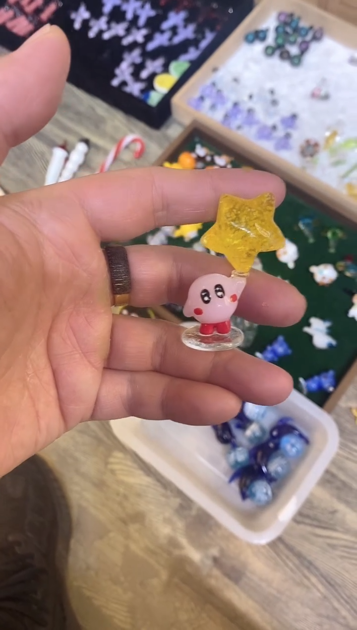 琉璃手工艺品星之卡比