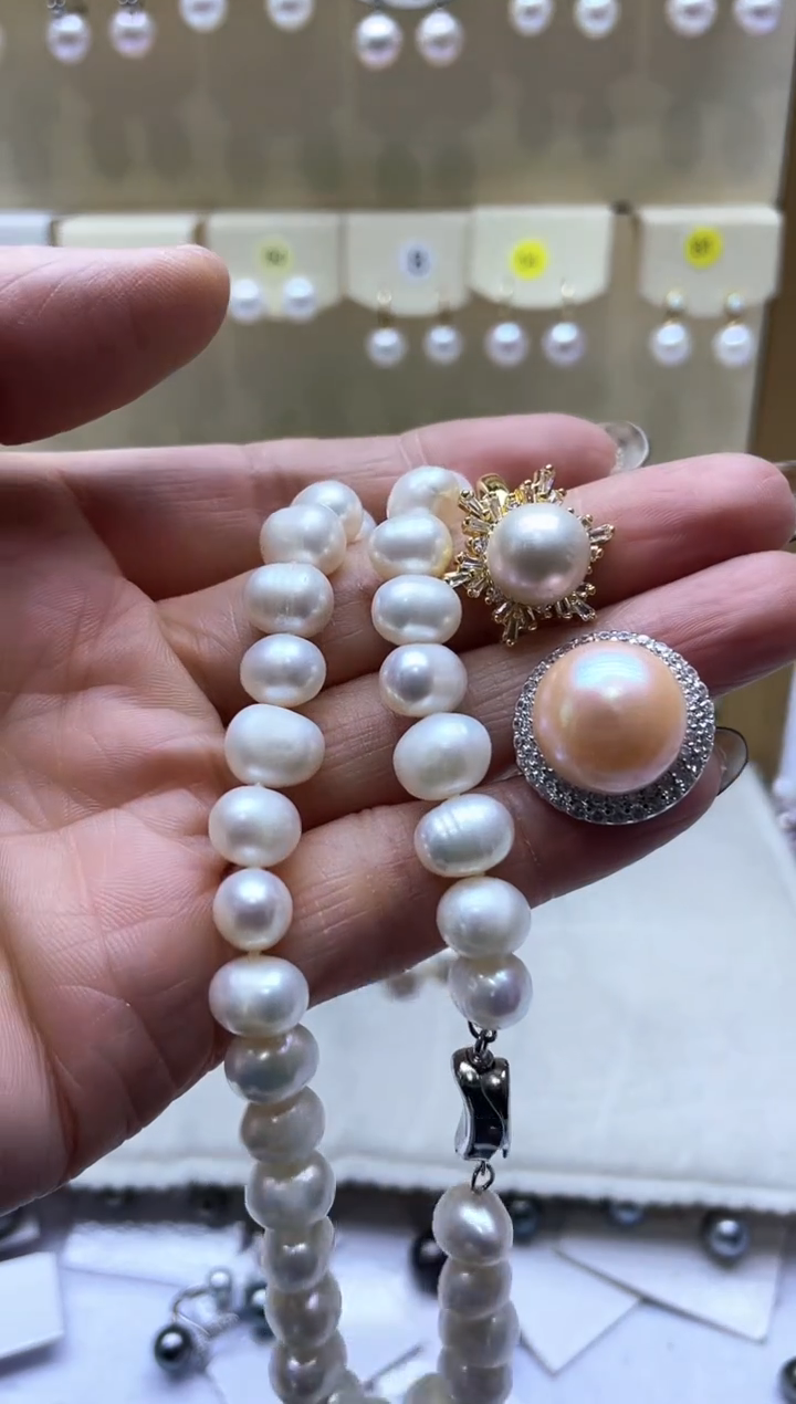 【闪购商品】淡水珍珠颈饰未镶嵌2