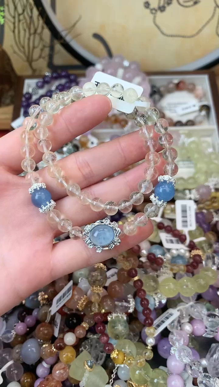 【闪购商品】黄晶手链未镶嵌188手串