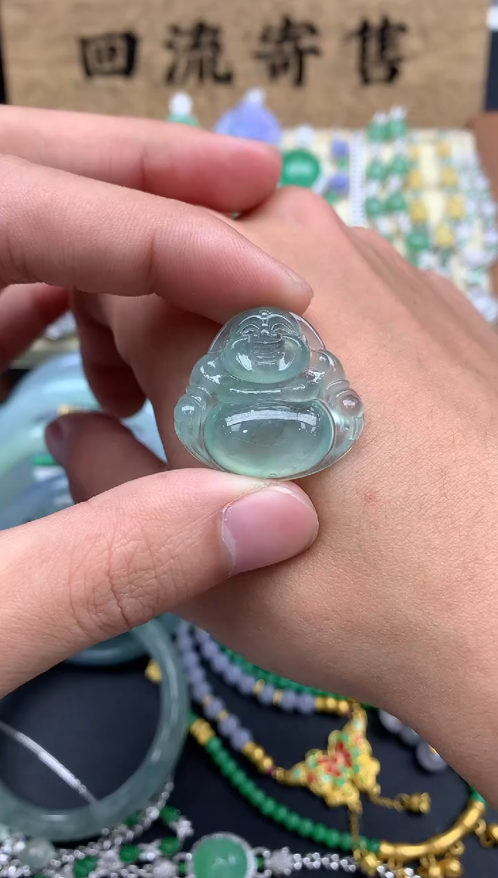 【闪购商品】翡翠颈饰未镶嵌353--中国好珍宝