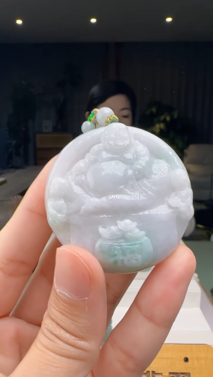 【闪购商品】翡翠吊坠(赠链)未镶嵌XM@@60B7J14538A