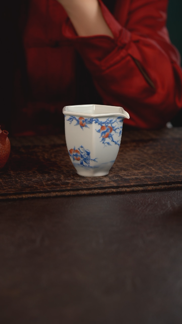 【闪购商品】杯聚澜堂九桃五福六方公道