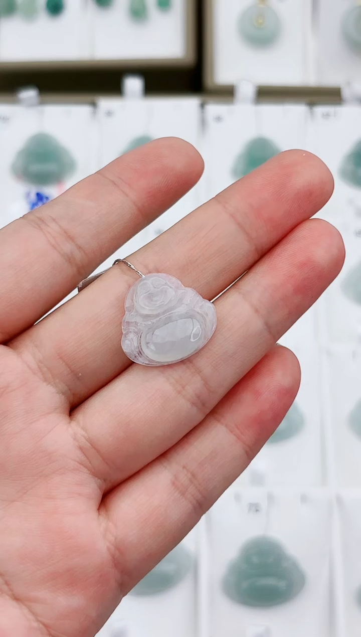 【闪购商品】翡翠颈饰未镶嵌佛公