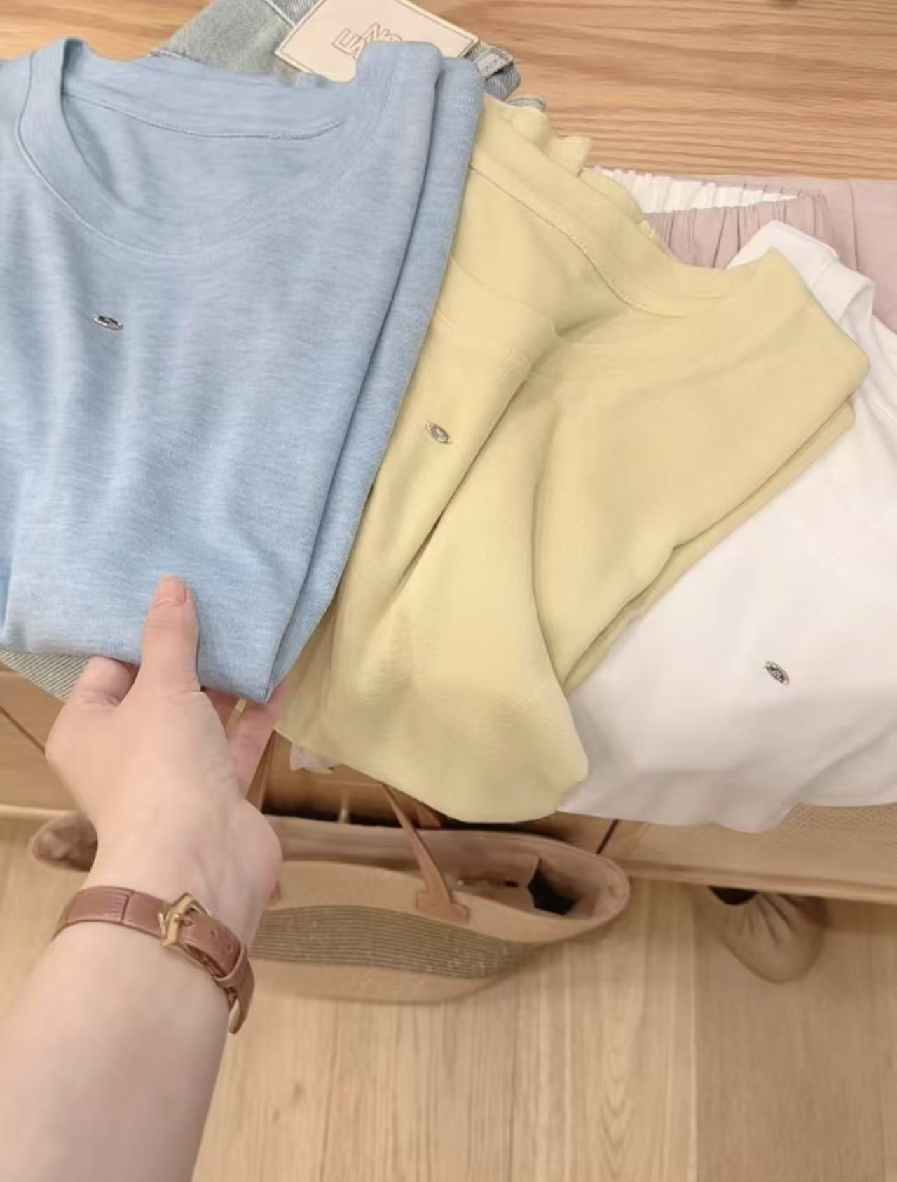 七言家 巨好看！夏日面膜衣~天丝羊毛短袖