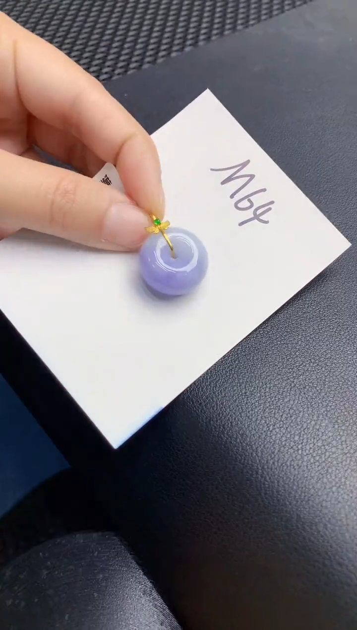 【闪购商品】翡翠颈饰18K金镶嵌000000000