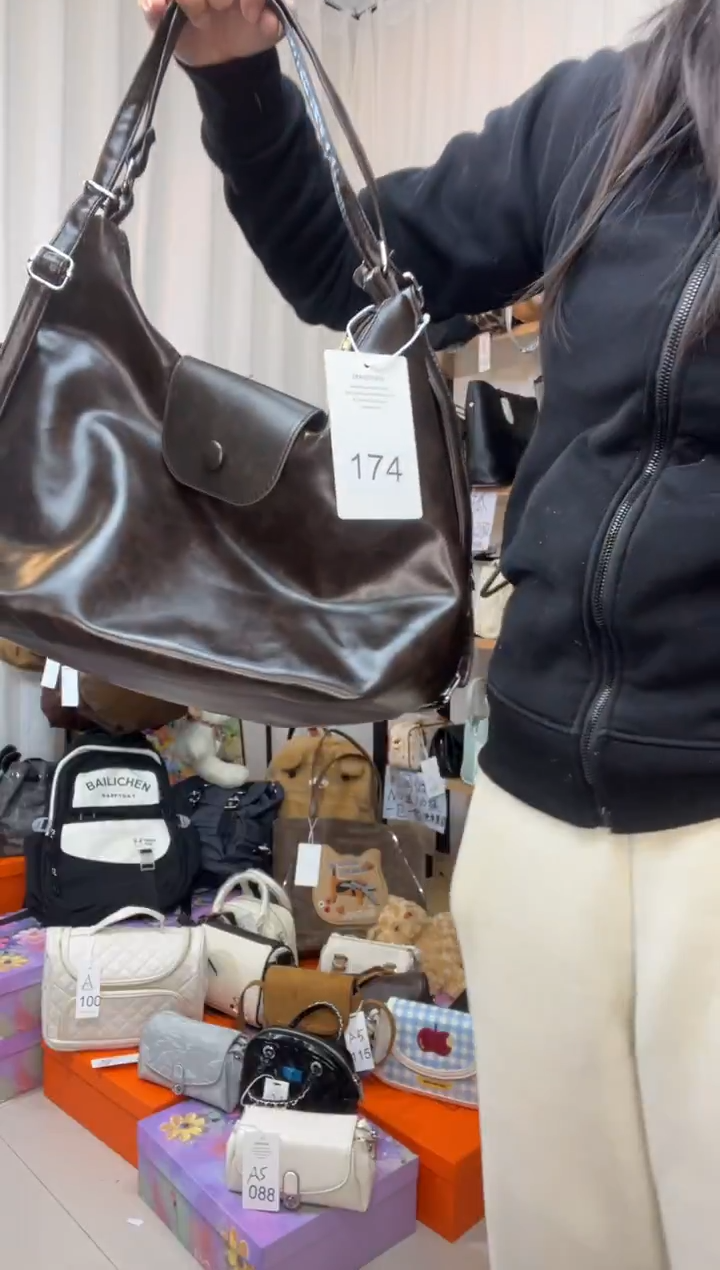 PU小蓝孤品包包（默认微瑕）174