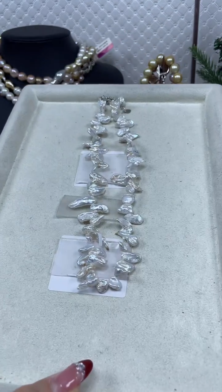 【闪购商品】淡水珍珠项链未镶嵌【纯恬珍珠】
