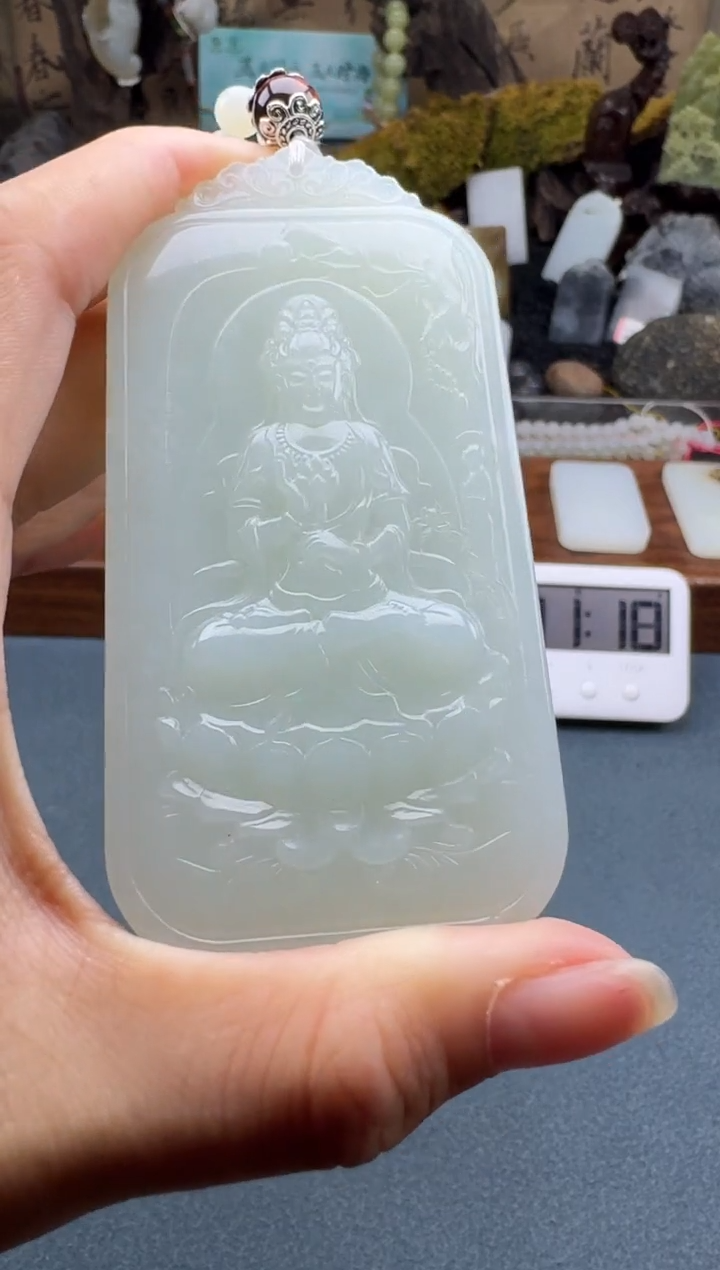 【闪购商品】和田玉颈饰未镶嵌开心