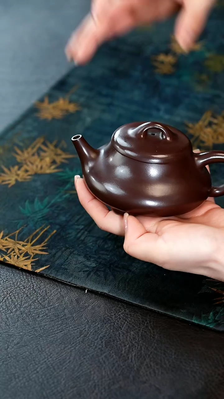 【闪购商品】紫砂茶壶47紫砂壶石瓢