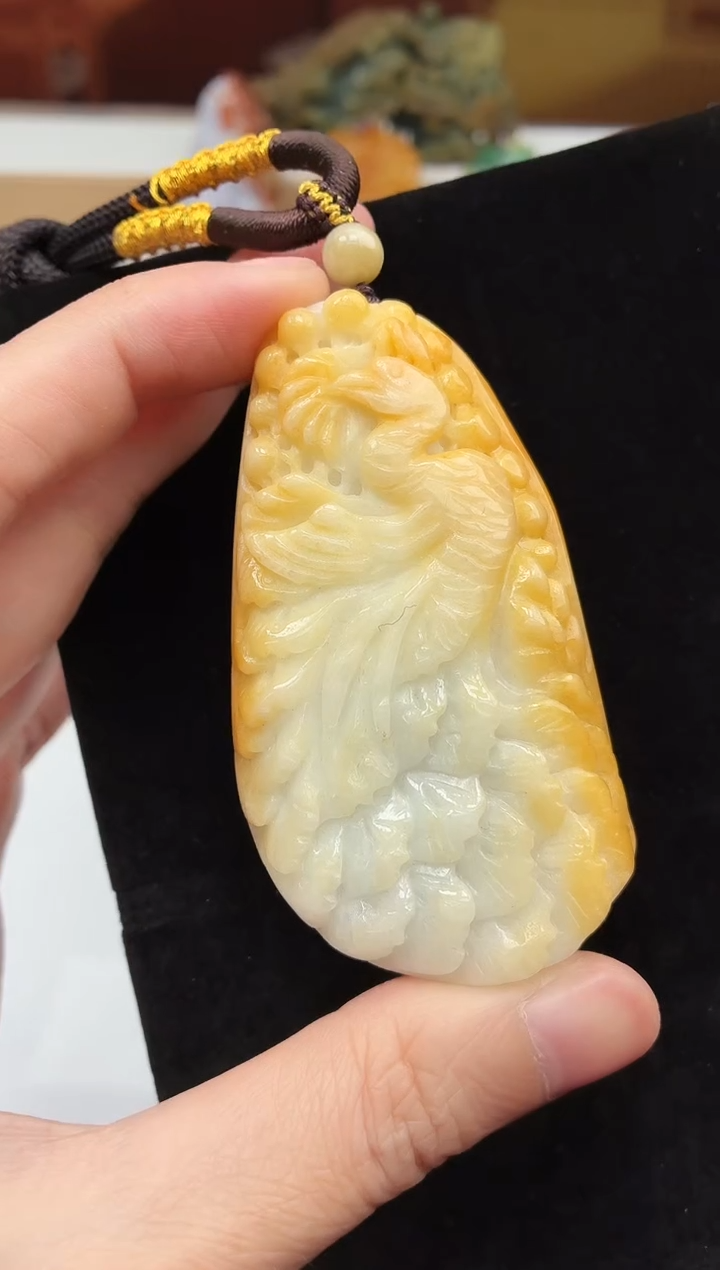 颈饰未镶嵌翡翠牌子