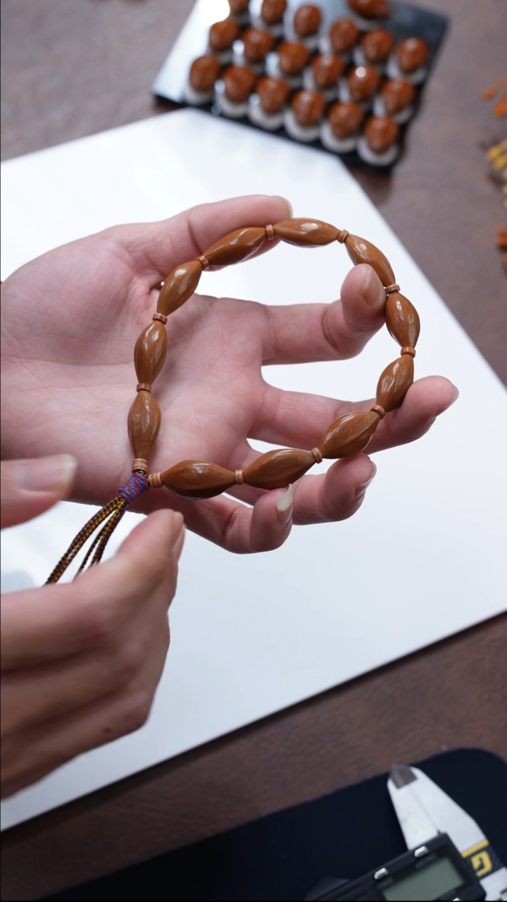 手串/手链橄榄核小尺寸 两花