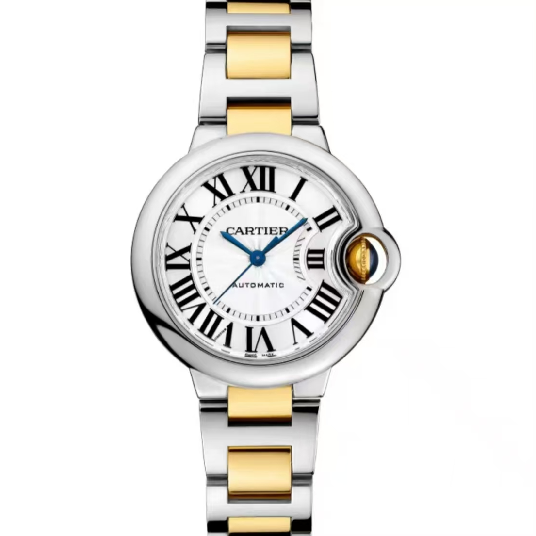 99新 Cartier/卡地亚 蓝气球系列 W2BB0029 33间金 机械女款 22年