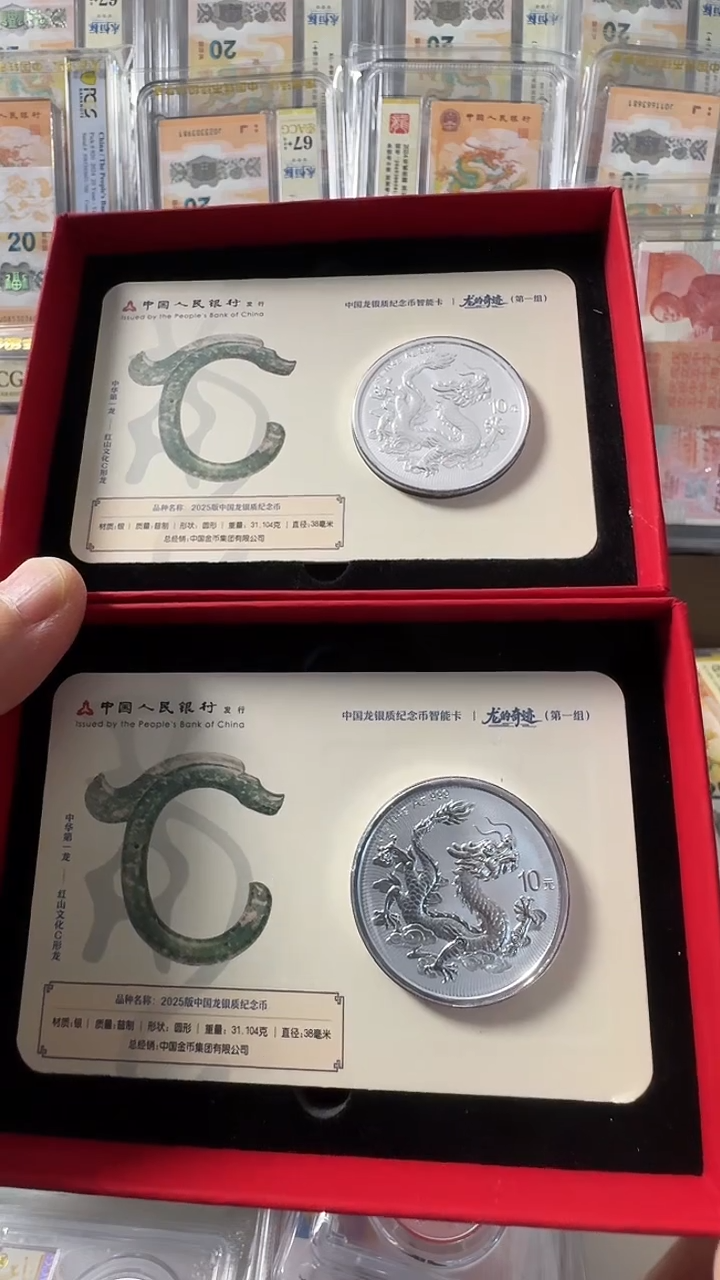 塑料银龙 智能卡 共两张 龙的奇迹 如图