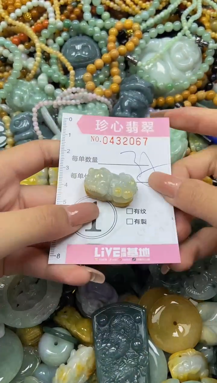颈饰未镶嵌翡翠闪购0432067