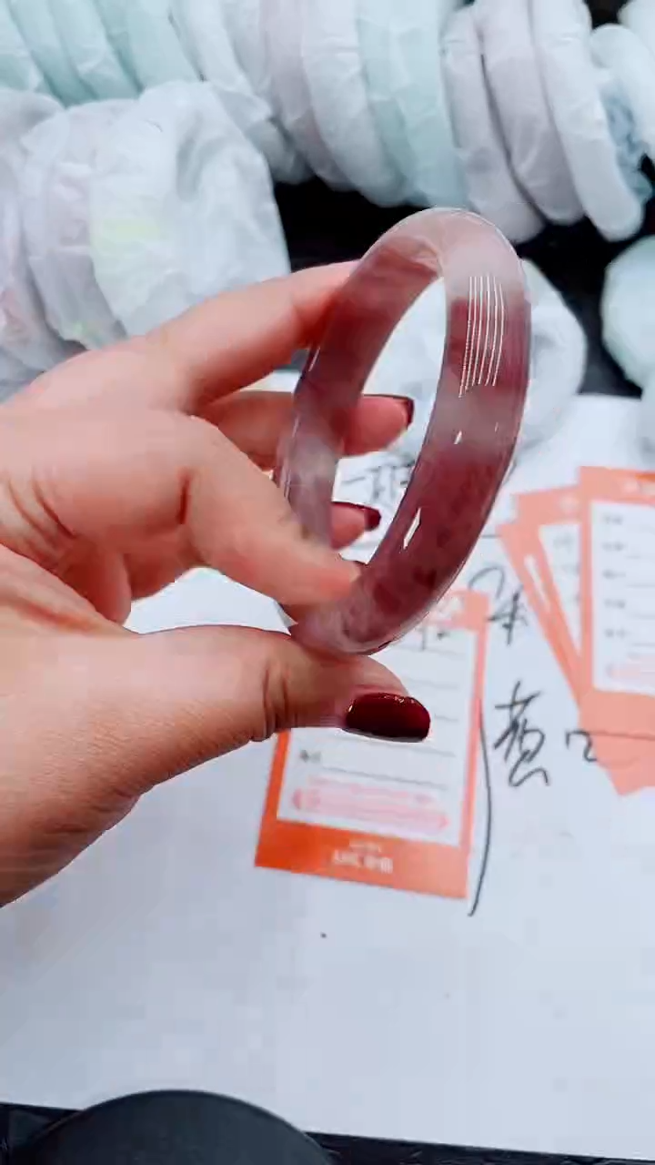 【闪购商品】石英质玉手镯未镶嵌Q92-62-63