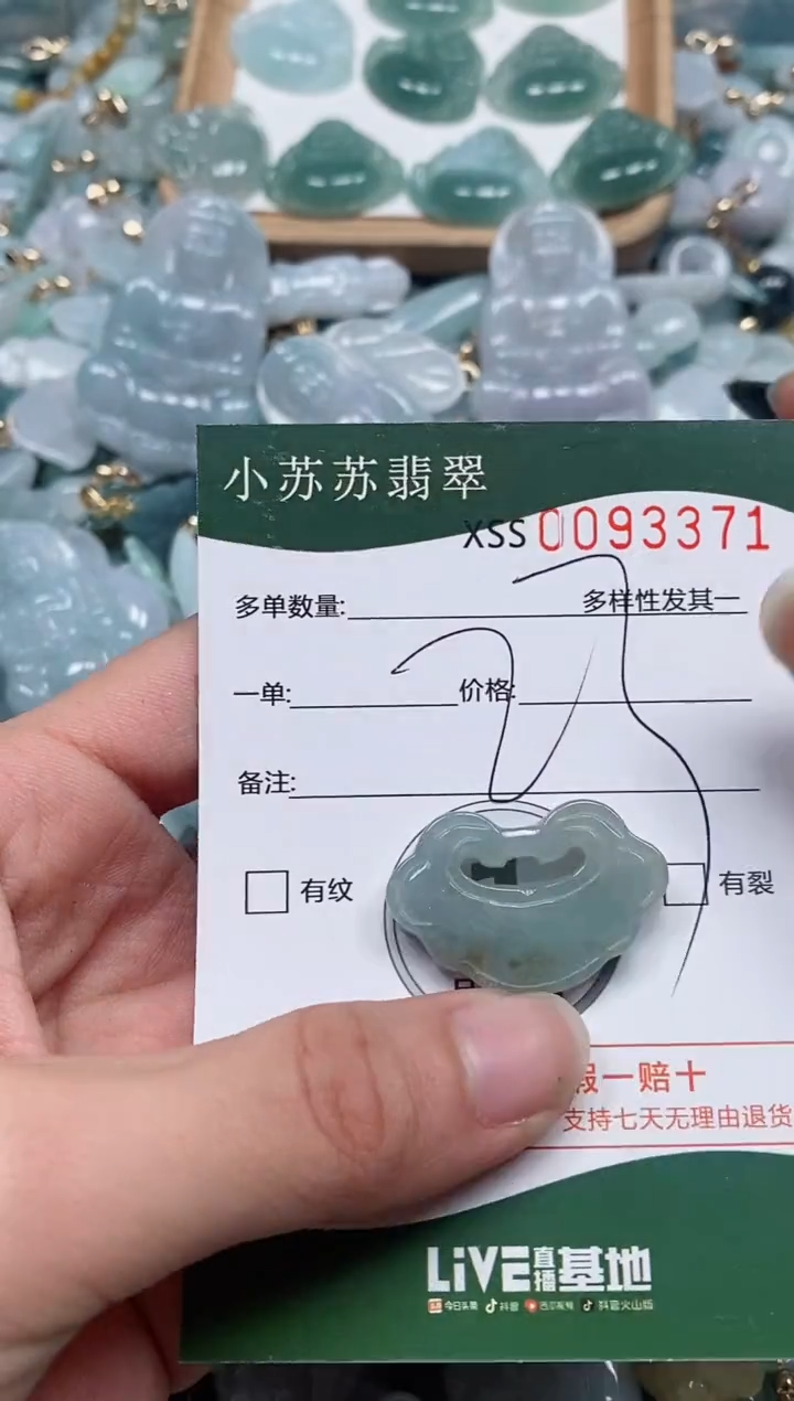 【闪购商品】翡翠颈饰未镶嵌闪购商品0093371