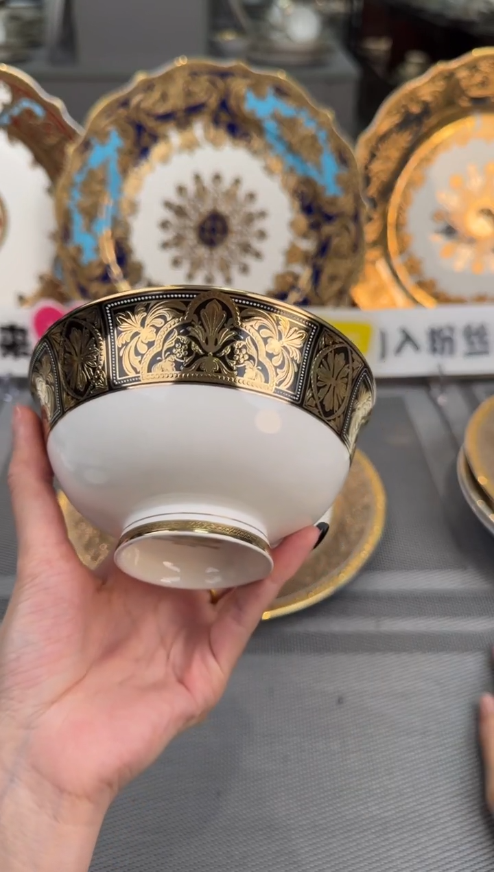 【闪购商品】瓷片4.75英寸碗福利价尾单