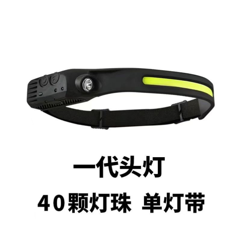 户外运动便携头灯单单条照明灯