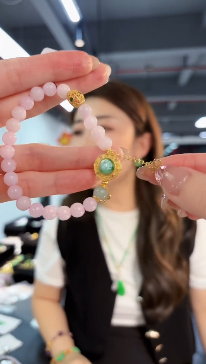 【闪购商品】翡翠手串未镶嵌缅料A货/支持复检/一件