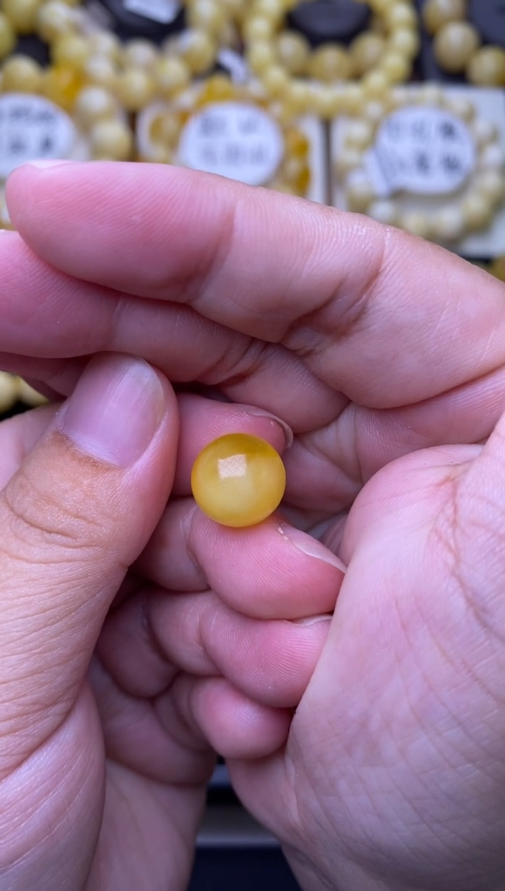 裸石琥珀未镶嵌大小姐珠宝严选1