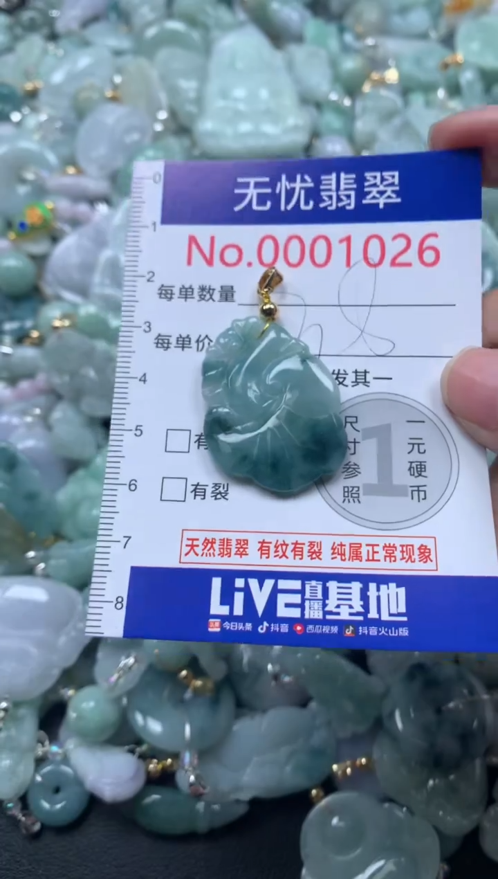 颈饰未镶嵌翡翠1026