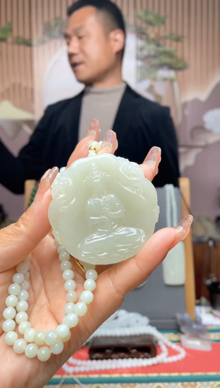 【闪购商品】和田玉未镶嵌颈饰拍一发一