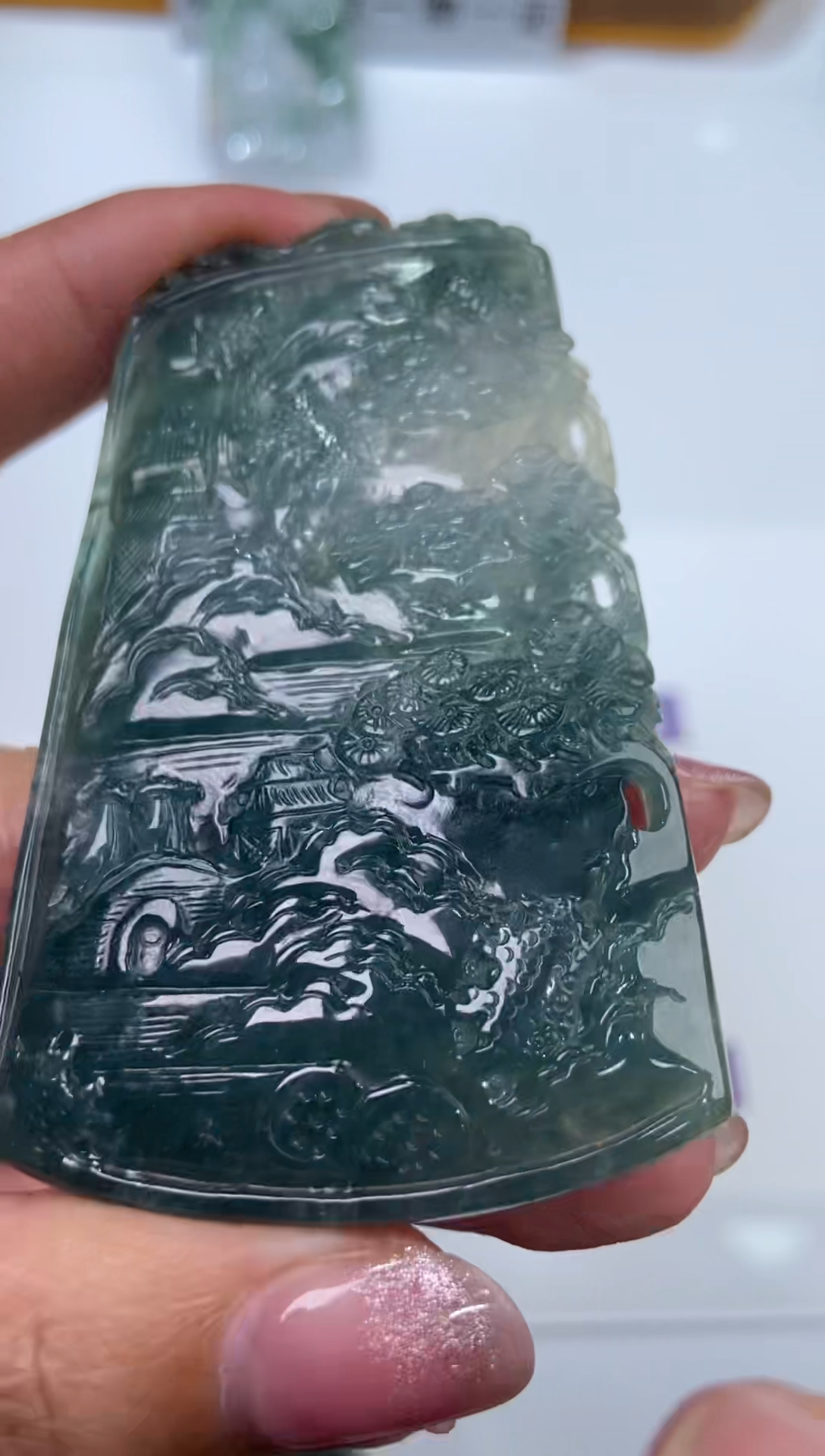 【闪购商品】翡翠挂件未镶嵌2216346