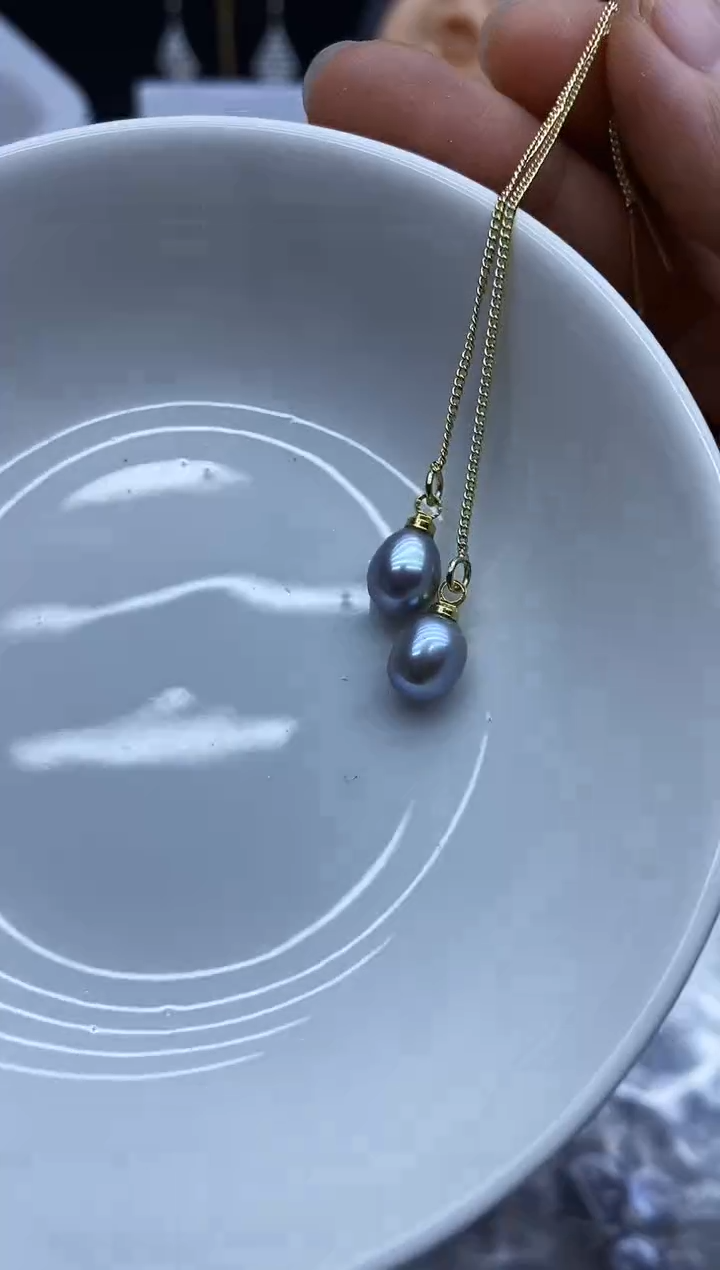 未镶嵌耳饰淡水珍珠耳线多样性发其一