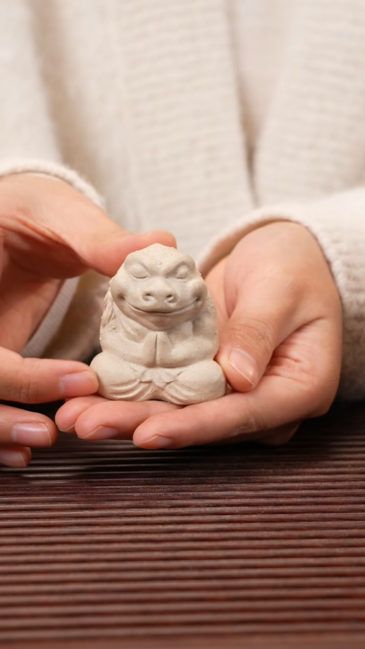 【闪购商品】紫砂茶宠打坐蟾仙