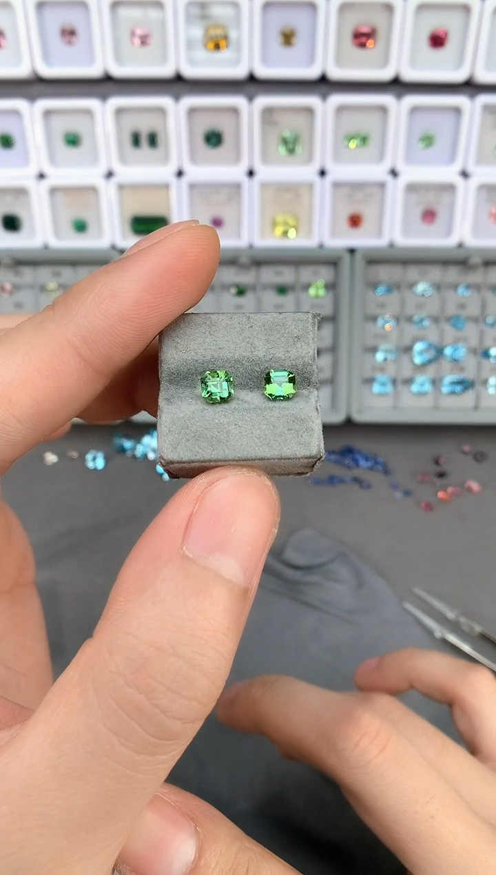 【闪购商品】定制碧玺裸石未镶嵌1.39ct