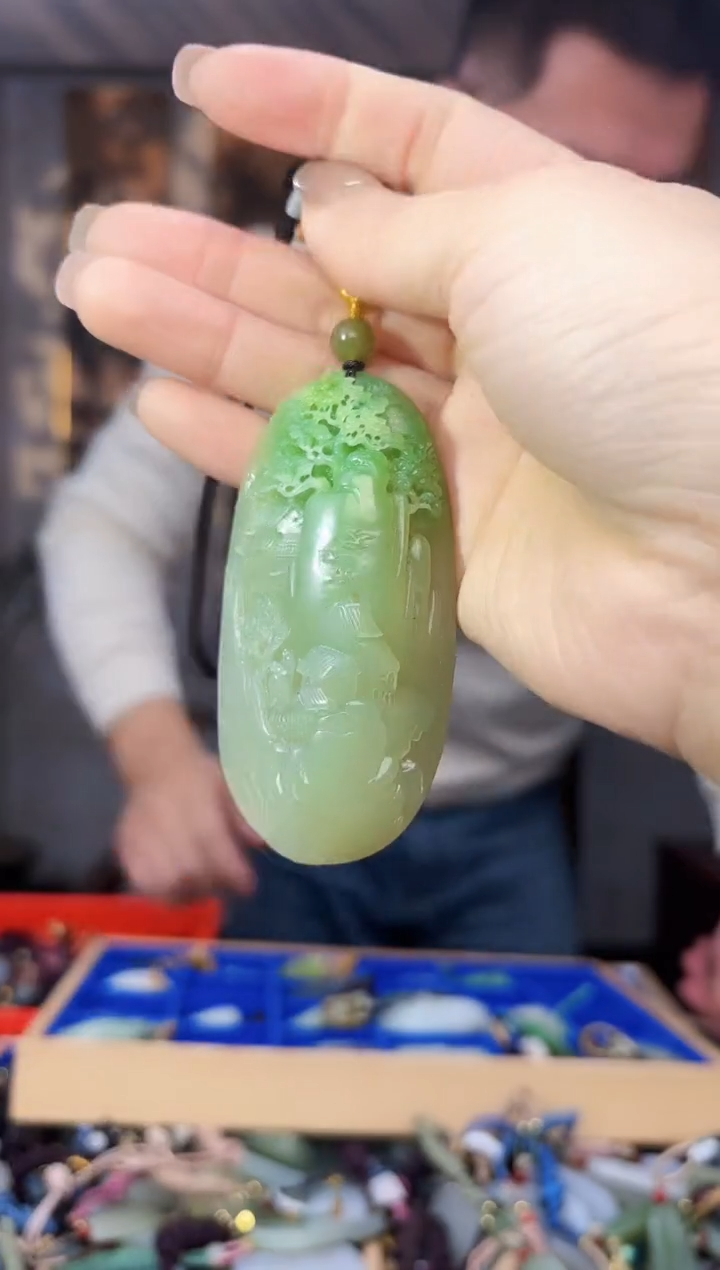 【闪购商品】和田玉挂件未镶嵌拍一发一