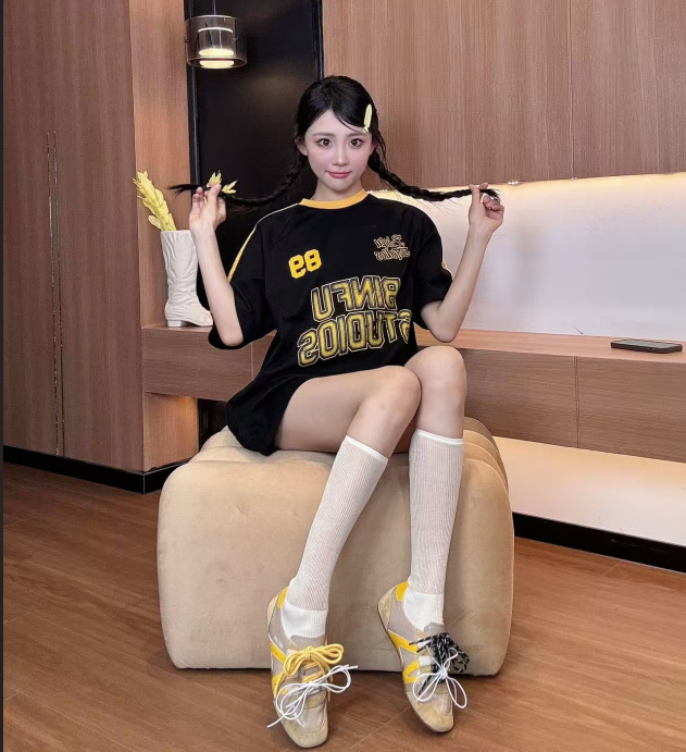 【粉丝专属】夏款潮袜走秀miu风堆堆袜SW-B140