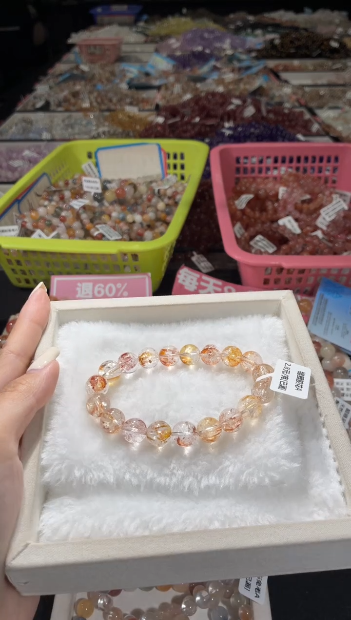 未镶嵌手链水晶163号 多样性发一BB  10+