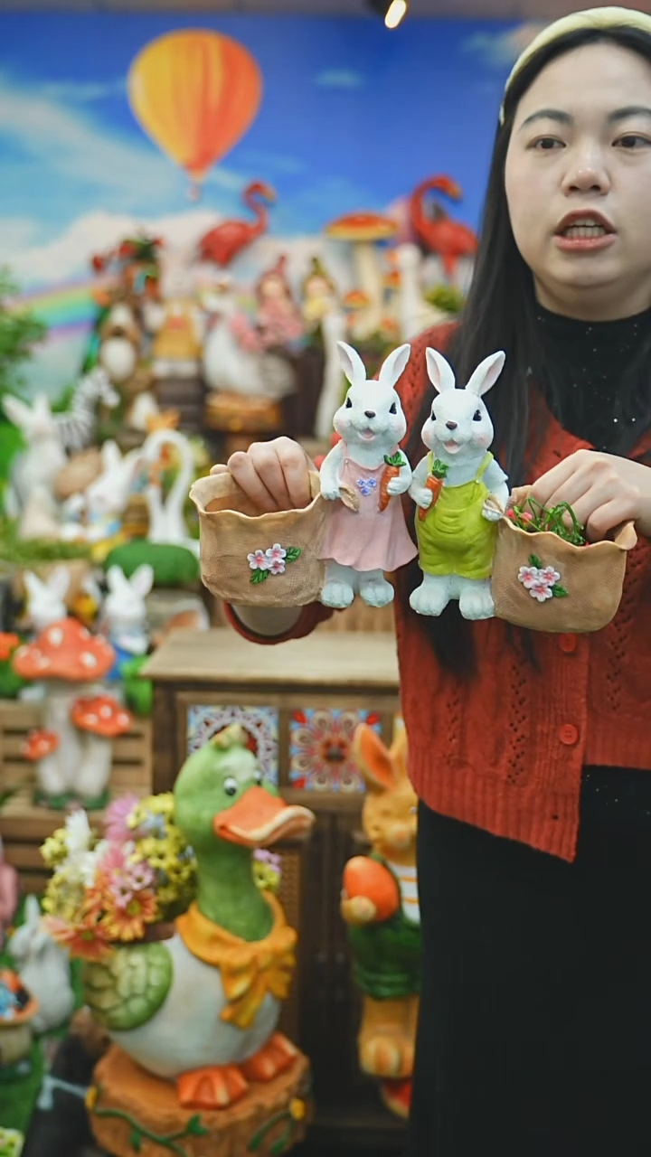 【闪购商品】红陶花园庭院摆件&002&