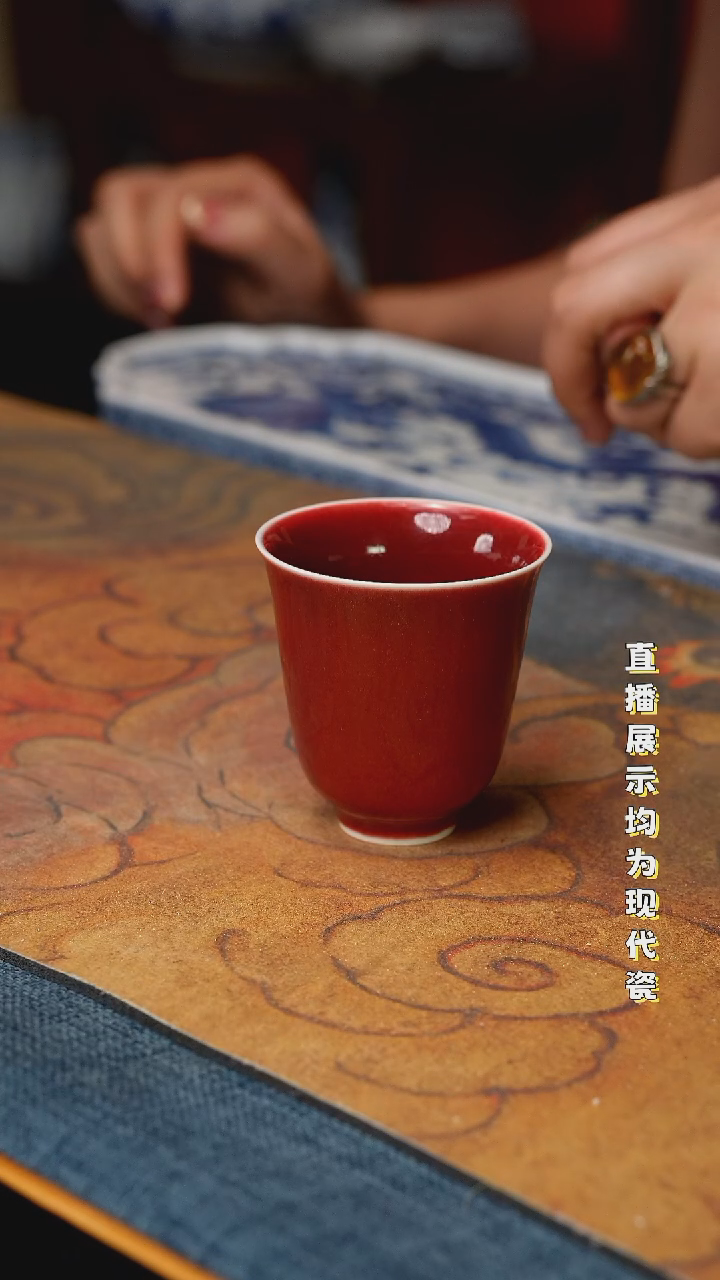 景德镇纯手工青花茶具 