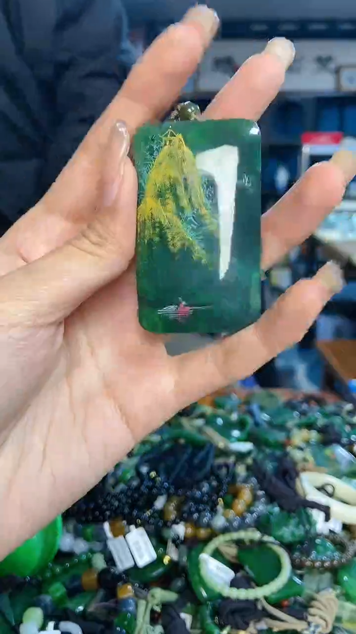 未镶嵌和田玉挂件1