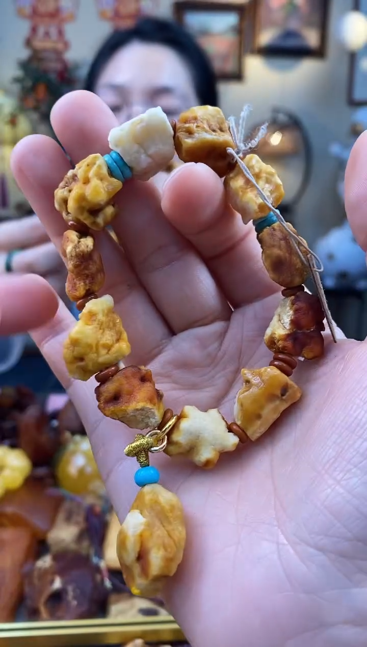 未镶嵌琥珀手串手串