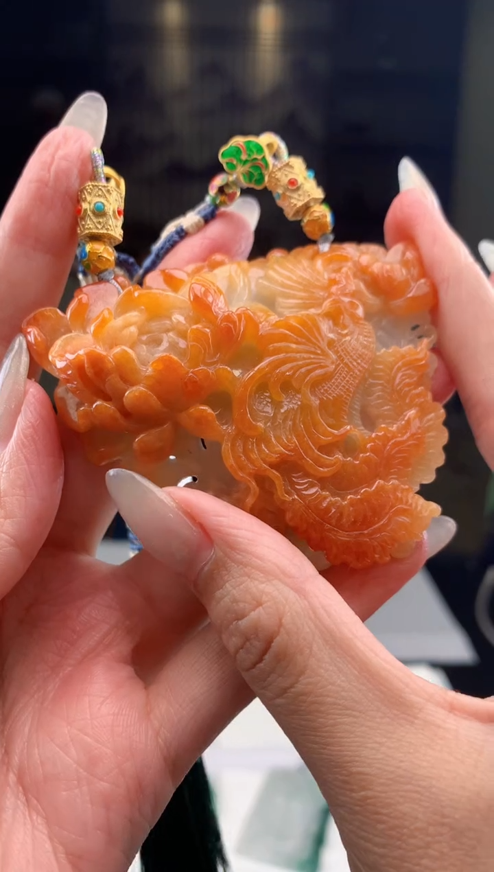 【闪购商品】定制翡翠未镶嵌挂件发货（拍一发一）