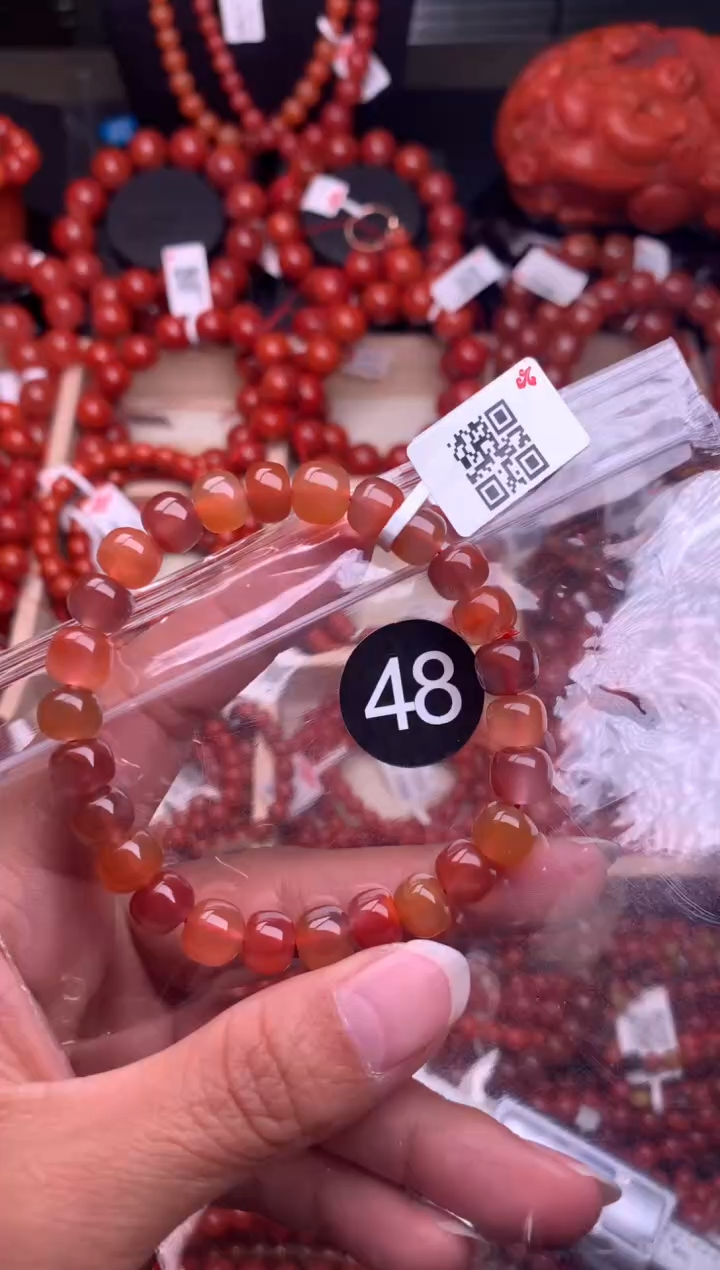 【闪购商品】南红玛瑙珠宝奇石未镶嵌48-8