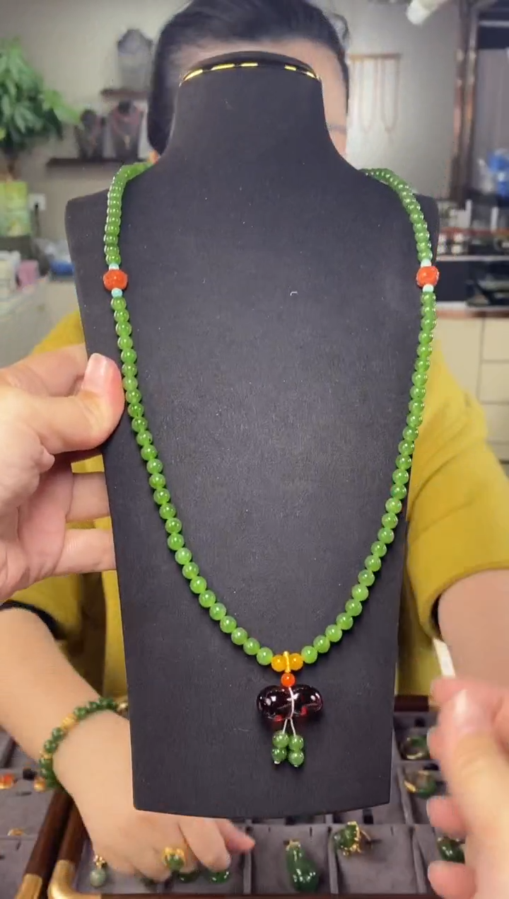 颈饰未镶嵌和田玉DSL8575